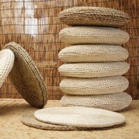 Đệm Chiếu Rơm Kiểu Nhật Bản Đệm Chiếu Rơm Vỏ Ngô Đệm Sàn Cửa Sổ Lồi Bằng Futon Đệm Chiếu Dày Phòng Khách Gia Dụng Hình T
