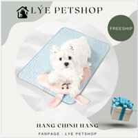 Đệm Cho Chó Mèo Mùa Hè Hình Chữ Nhật Chiếu Nằm Mát Mùa Hè - Lye Petshop