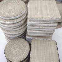 Đệm cói ngồi bệt/chiếu đệm cói ngồi bệt (hàng Xk)