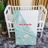 Đệm Cũi Chất Liệu Bông Ép Tự Nhiên Cao Cấp Đệm Trứng Mát Xa Cho Bé Được Cải Tiến Giúp Bé Thư Giãn