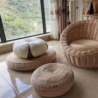 Đệm Đệm Futon/Thảm Tatami Lười Kiểu Nhật Trên Sàn Bông/Ghế Đẩu Phòng Khách Phòng Ngủ Nhà Cửa Sổ Lồi