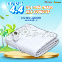 Đệm điện đôi LanaForm nhập khẩu Bỉ S2 kích thước 140x160cm