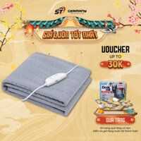 Đệm điện Medisana HU674 kích thước 150 x 80 cm Nội Địa Đức chức năng bảo vệ chống quá nhiệt an toàn GermanySnT