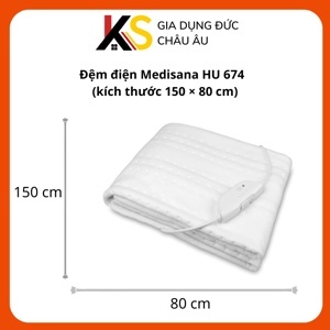 Đệm điện sưởi ấm Medisana HU674