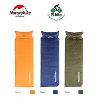 Đệm đơn tự bơm hơi có gối gấp gọn cao cấp du lịch dã ngoại ngủ trưa văn phòng NatureHike NH15Q002-D