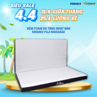 Đệm Foam đa tầng Nhật Bản Misuko Fuji Massage- Vải gấm lạnh cao cấp