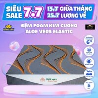 Đệm Foam Kim Cương Aloe Vera Elastic