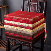 Đệm Ghế ăn bằng gỗ gụ kiểu Trung Quốc, ghế Đại Sư, Thanh lý dài, đồ nội thất cổ điển bằng gỗ nguyên khối, đệm sofa, chống trượt, có thể tháo rời và giặt được