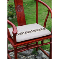 Đệm ghế gỗ đỏ phong cách Trung Quốc, đệm ngồi bằng mút hoạt tính, đệm sofa gỗ nguyên khối, đệm ghế tròn, đệm ghế Grand Master