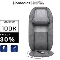 Đệm ghế massage lưng cột sống cổ vai gáy công nghệ Shiatsu 3D Homedics MCS 1010HJ HTBeauty trị đau lưng cột sống