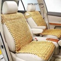 Đệm ghế ô tô hạt gỗ pơmu
