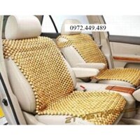 Đệm ghế ô tô hạt gỗ pơmu
