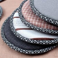 Đệm ghế tròn đệm ghế mây đệm ghế tròn đệm ghế chống trượt xốp đàn hồi cao thoáng khí thảm học sinh