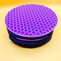 Đệm ghế tròn Gel thông gió Đệm cao su ô tô Đệm đánh rắm Văn phòng Nhà máy Thanh Ghế tròn Đệm băng tổ Đảm bảo chất lượng