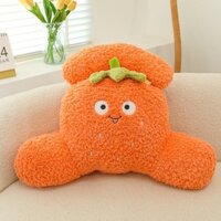 Đệm Ghế Tựa Lưng Hình Hoa Quả Trang Trí Phòng Phong Cách Độc Đáo Kích Thước 40*60cm