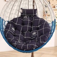 Đệm Giỏ Treo/Đệm Treo Ghế Đơn Đu Tổ Chim/Đệm Nôi Ghế Mây Tròn Có Thể Tháo Rời Và Giặt Được Dày