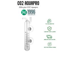 Đếm giọt CO2 Aquapro cao cấp, chất liệu thủy tinh xoắn ốc, đo lường nồng độ co2 trong bể thủy sinh