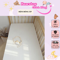 Đệm Giường Nhựa Hona cho bé thư giãn , thoải mái Kèm Ga Bo Chun 100% Cotton Bearshop - Bảo Hành chính hãng