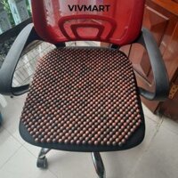 Đệm Hạt Gỗ Trắc Mộc Lót Ghế Ngồi Văn Phòng