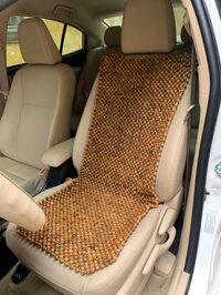Đệm hạt gỗ tựa lưng massage lót ghế ô tô, xe hơi làm từ 100 gỗ Hương Đỏ tự nhiên cao cấp HD-D
