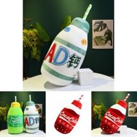 Đệm hình chai nước giải khát Coca-cola và Sprite Thiết kế mềm mại và cẩn thận