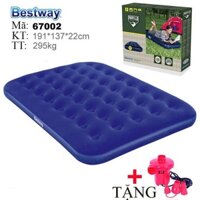 Đệm hơi BestWay - Nệm hơi BestWay 67002 Kích thước 191*137*22 cm