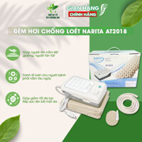 ĐỆM HƠI CHỐNG LOÉT NARITA AT2018 CHÍNH HÃNG (BH 2 NĂM) Thiết Bị Y Tế Số 6 Giảm Nén Mạch Máu, Hỗ Trợ Như Máy Matxa