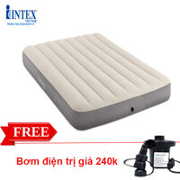 Đệm hơi đôi 1m37 công nghệ mới INTEX 64102