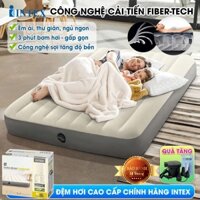 Đệm hơi đôi 1m52 công nghệ mới màu trắng INTEX 64103