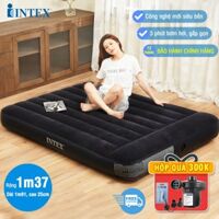 Đệm hơi đôi công nghệ tích hợp gối đầu 1m37 INTEX 64142