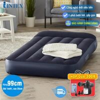 Đệm hơi đơn 99cm công nghệ mới kèm gối đầu INTEX 64141