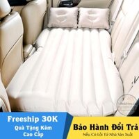 Đệm hơi oto cao cấp - Tặng kèm bơm điện, gối, miếng vá dự phòng