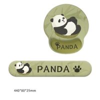 Đệm kê  tay bàn phím chuột, greenkeycap, làm từ mút siêu êm ái,chống mỏi cổ tay, panda nằm dài.