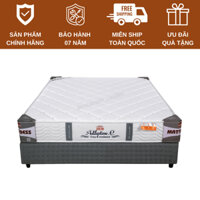 Đệm lò xo cối Adaptive Tuấn Anh - Đệm lò xo độc lập dày 25 cm cân bằng nhiệt, mặt vải gấm chuẩn Châu Âu