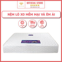 Đệm Lò Xo ĐỆM HÀ NỘI - Nệm Lò Xo MiLAN Tạo Các Giác Mềm Mại Và Êm Ái Chuẩn Khách Sạn Thông Thoáng Và Khử Mùi Hiệu Quả