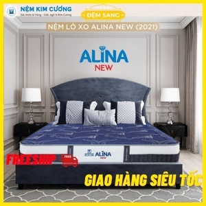 Đệm Lò Xo Eucoil Alina New Kim Cương