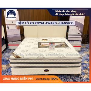 Đệm lò xo Hanvico 4 viền Royal Award