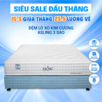 Đệm lò xo Kim Cương AsLing 3 sao