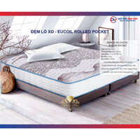 ĐỆM LÒ XO KIM CƯƠNG TÚI CUỘN EUCOIL ROLLED POCKET - Dày 22cm