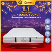 Đệm lò xo Olympia Ahaya 23cm mát mẻ, độ đàn hồi cao, nâng đỡ cơ thể toàn diện