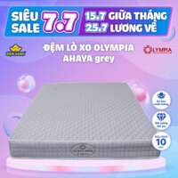 Đệm lò xo Olympia Ahaya Grey dày 23cm mẫu mới 2024