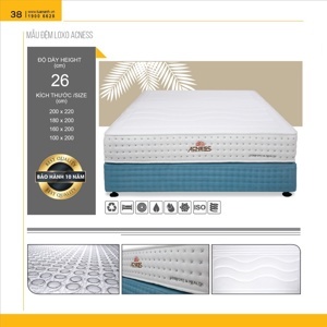 Đệm lò xo Tuấn Anh Acness