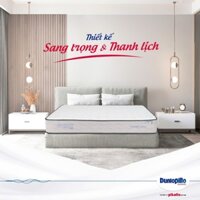 Đệm Lò Xo Túi Cap Cấp Dunlopillo Marilyn Phân Vùng Nâng Đỡ Cột Sống Tối Ưu Cao 25cm Bảo Hành 10 Năm