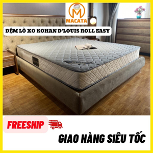 Đệm lò xo túi D’Louis EASY cuộn hút chân không 1m x 2m x24cm