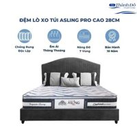 Đệm lò xo túi eucoil asling pro kim cương pillow top- cao 28cm - 160x200