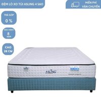 Đệm lò xo túi kim cương asling 4 sao