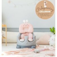 Đệm lót ghế ăn dặm 2 miếng Pink Fuzzy của hãng Essian