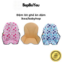Đệm lót ghế ăn dặm babyhop, đệm lót ghế ikea antilop, thoáng khí, dễ dàng vệ sinh