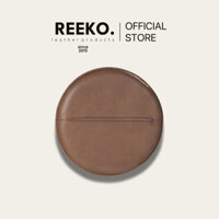 Đệm Lót Ghế Bằng Da Thật Ruột Mút Xốp Hình Tròn Êm Ái, Nệm Ngồi Bệt Decor 5101 | REEKO