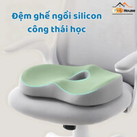 Đệm Lót Ghế Công Thái Học TRENDY Chống Trĩ, Giảm Đau Cổ Vai Gáy Bảo Vệ Cột Sống, Ghế Văn Phòng